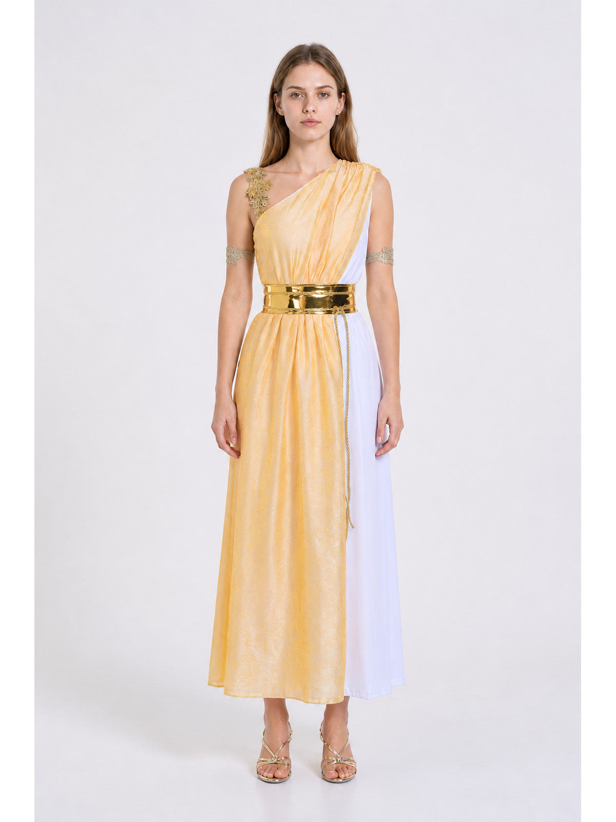 One-Shoulder Greek-Style Stage Costume