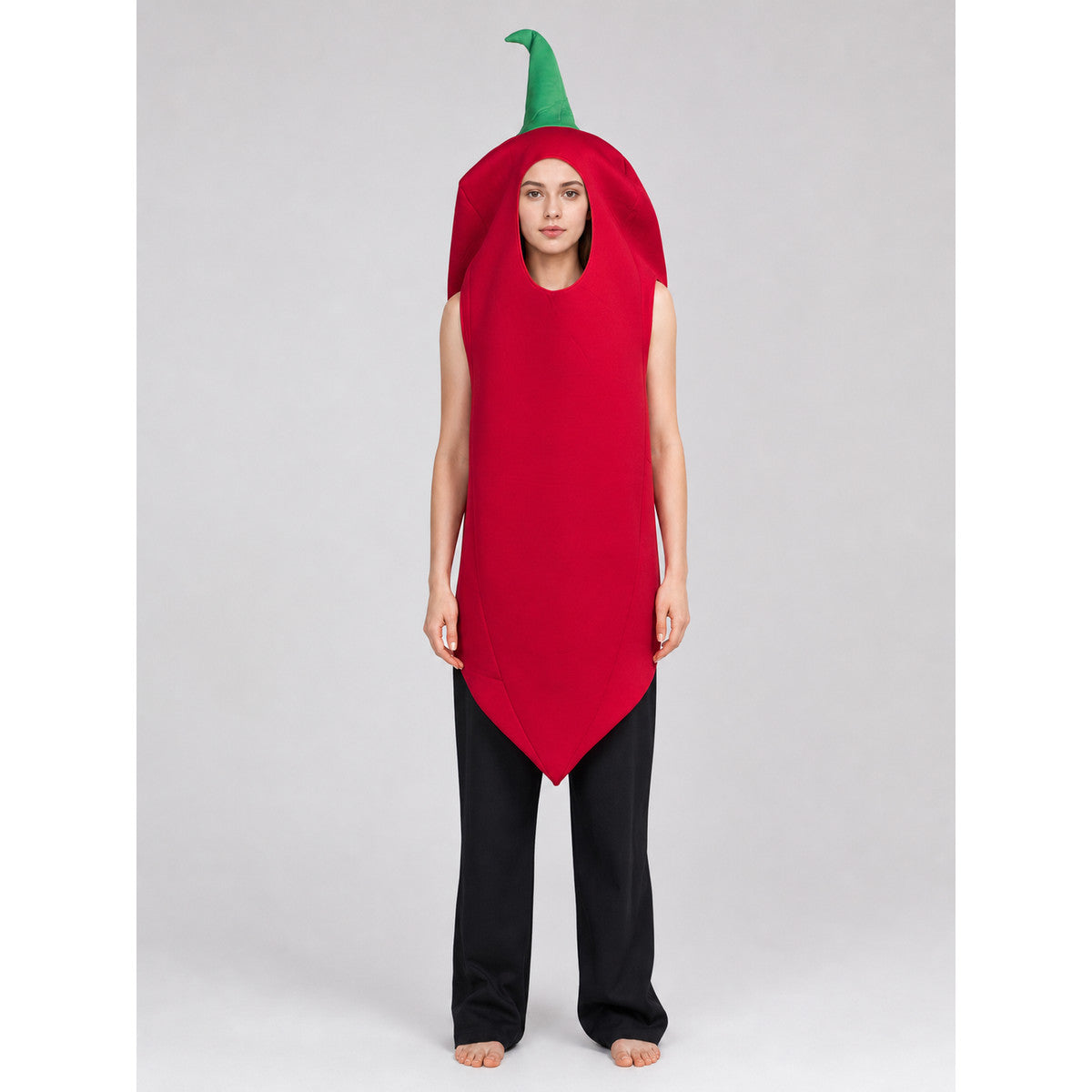 Chili Pepper Costume for Halloween and Theme Parties on-model view