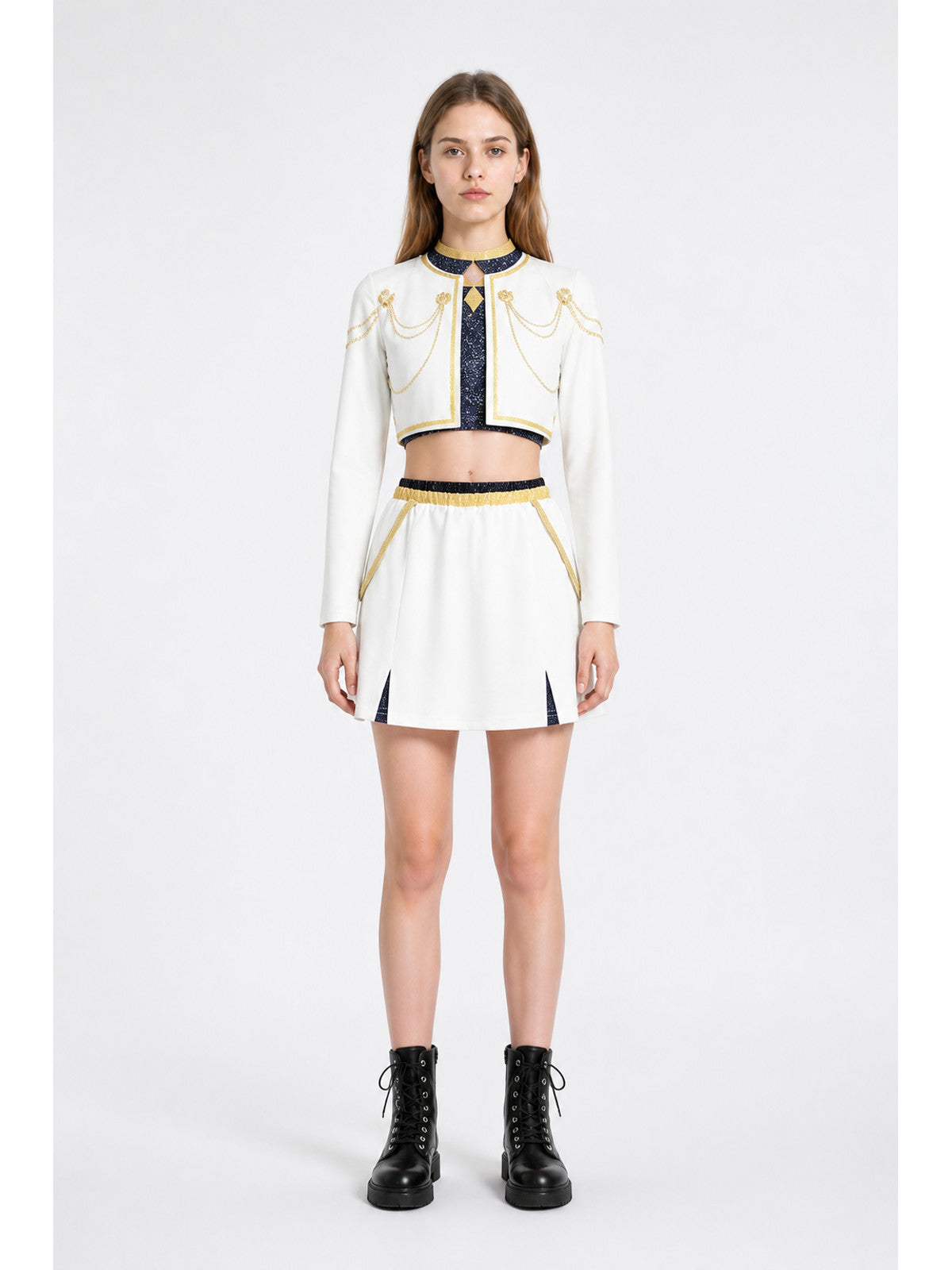 Children's K-pop Stage Costume, 3 Pieces main product view