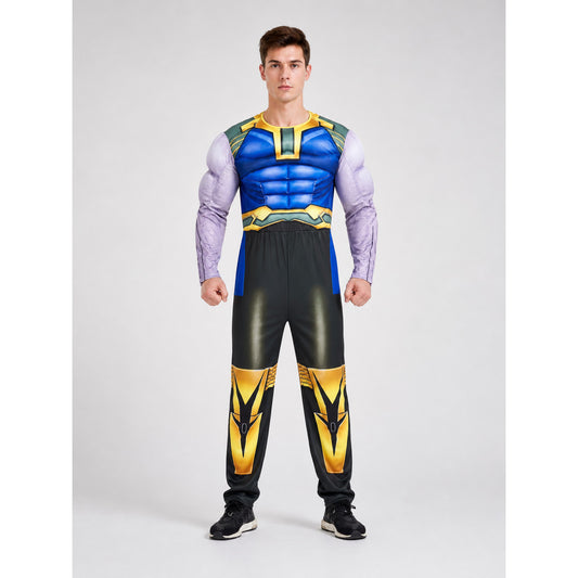 Thanos-Style Superhero Costume for Cosplay