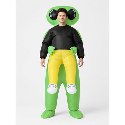 Inflatable Alien Costume for Halloween front view