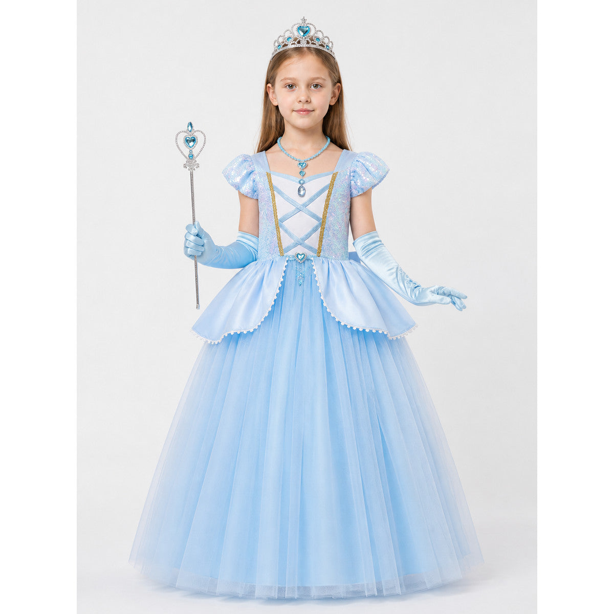 Blue Princess Halloween Costume