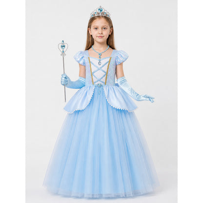 Blue Princess Halloween Costume