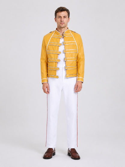 Freddie from Queen Costume for Cosplay and Stage Performance on-model view