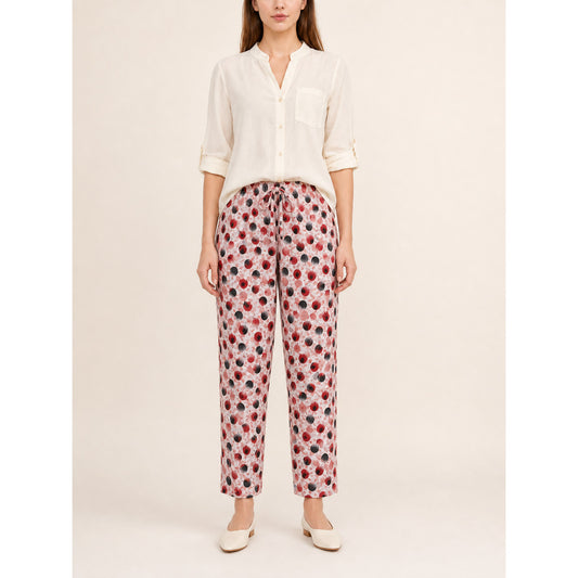 Women's printed set, T-shirt and long pants