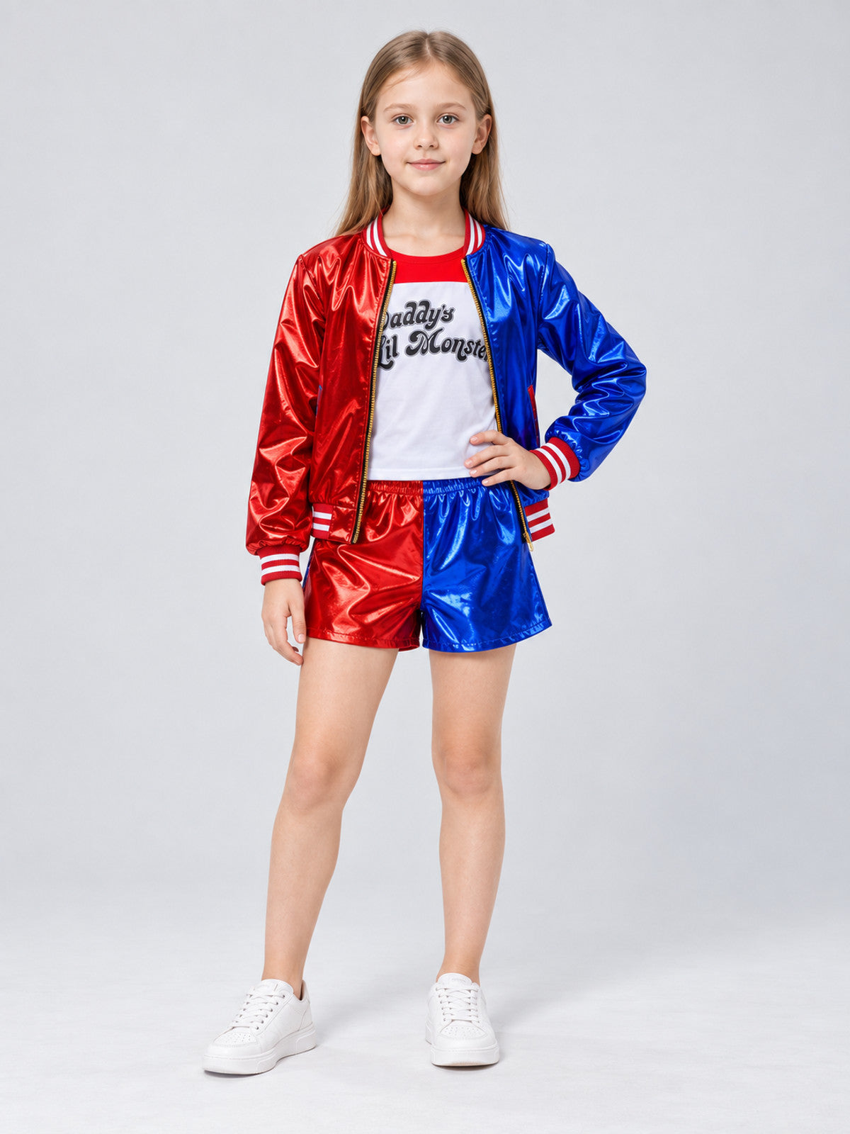 Cosplay Carnival Costume: Jacket, T-Shirt, Shorts