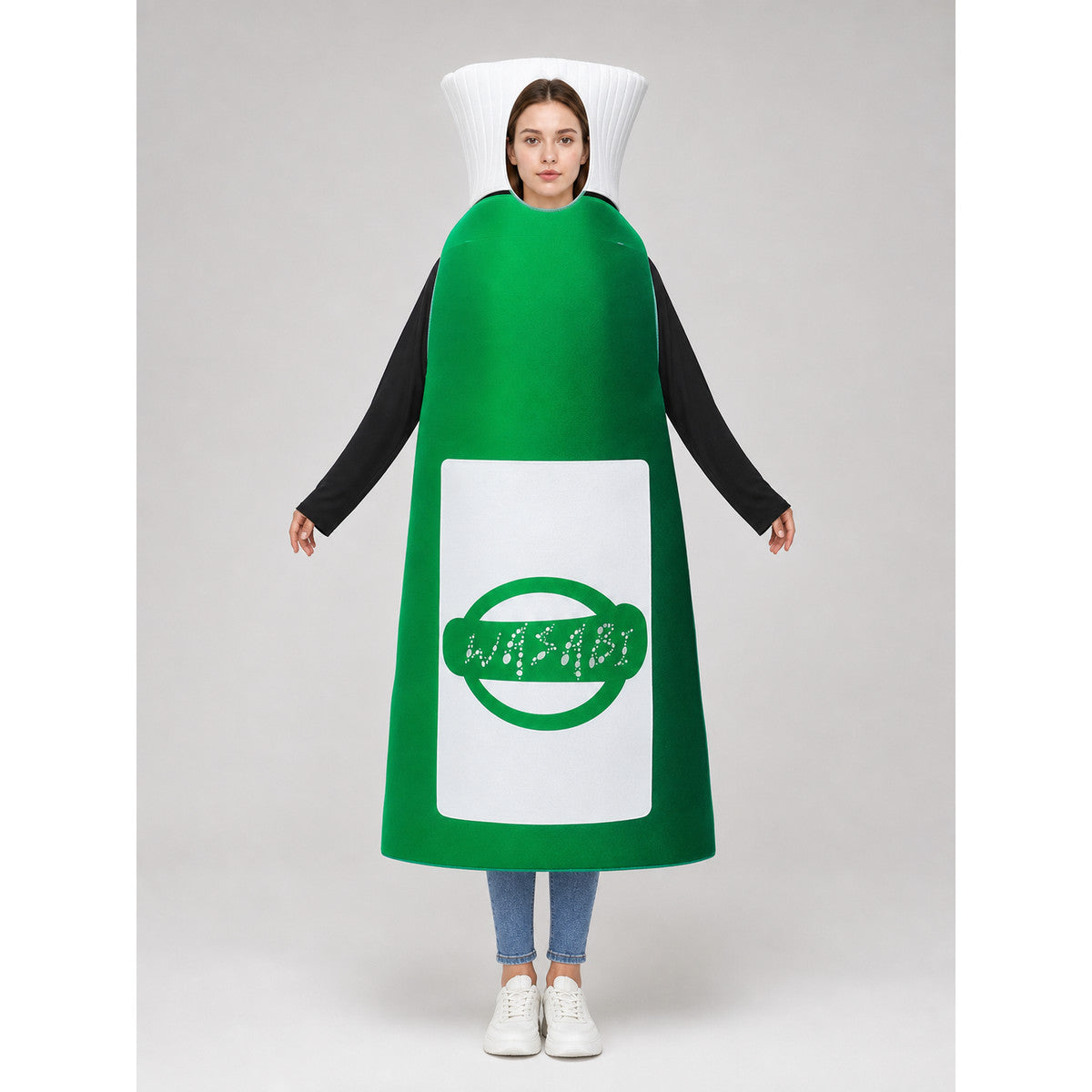 Bottle Costume for Parties and Themed Events on-model view