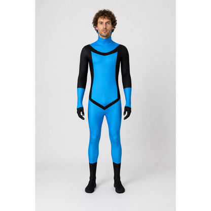 Hooded cosplay jumpsuit costume main product view