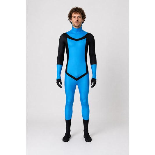 Hooded cosplay jumpsuit costume main product view