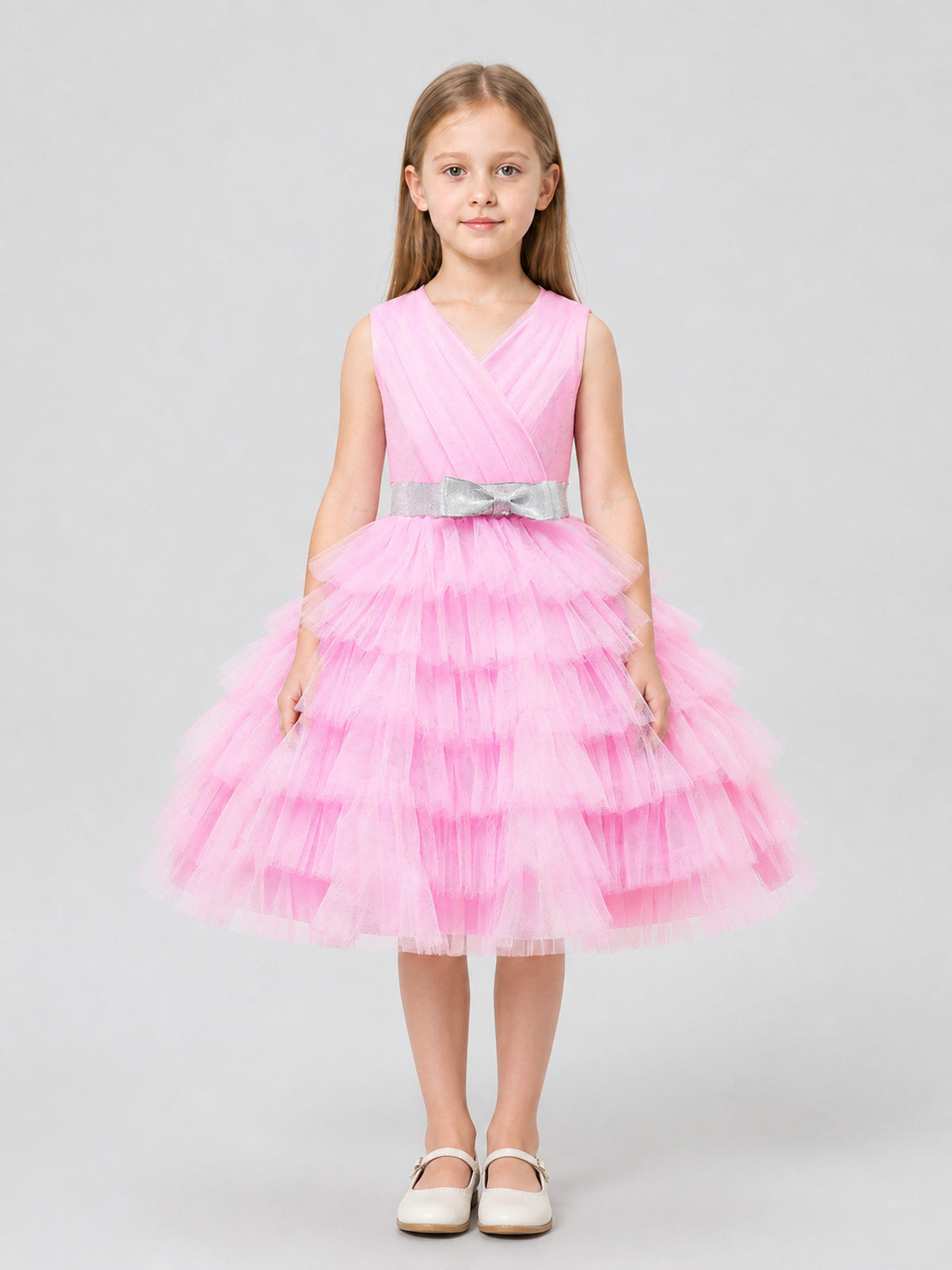 European Tutu Dress with Bow for Performances