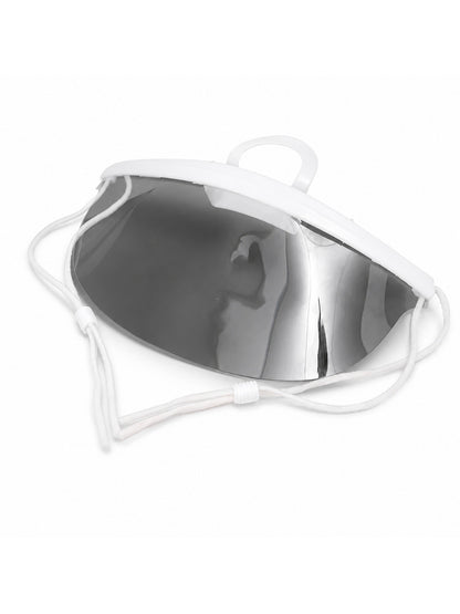 10/5/1x Plastic Clear Mask Shield Anti-Fog Reusable Restaurant Food Handlers main product view