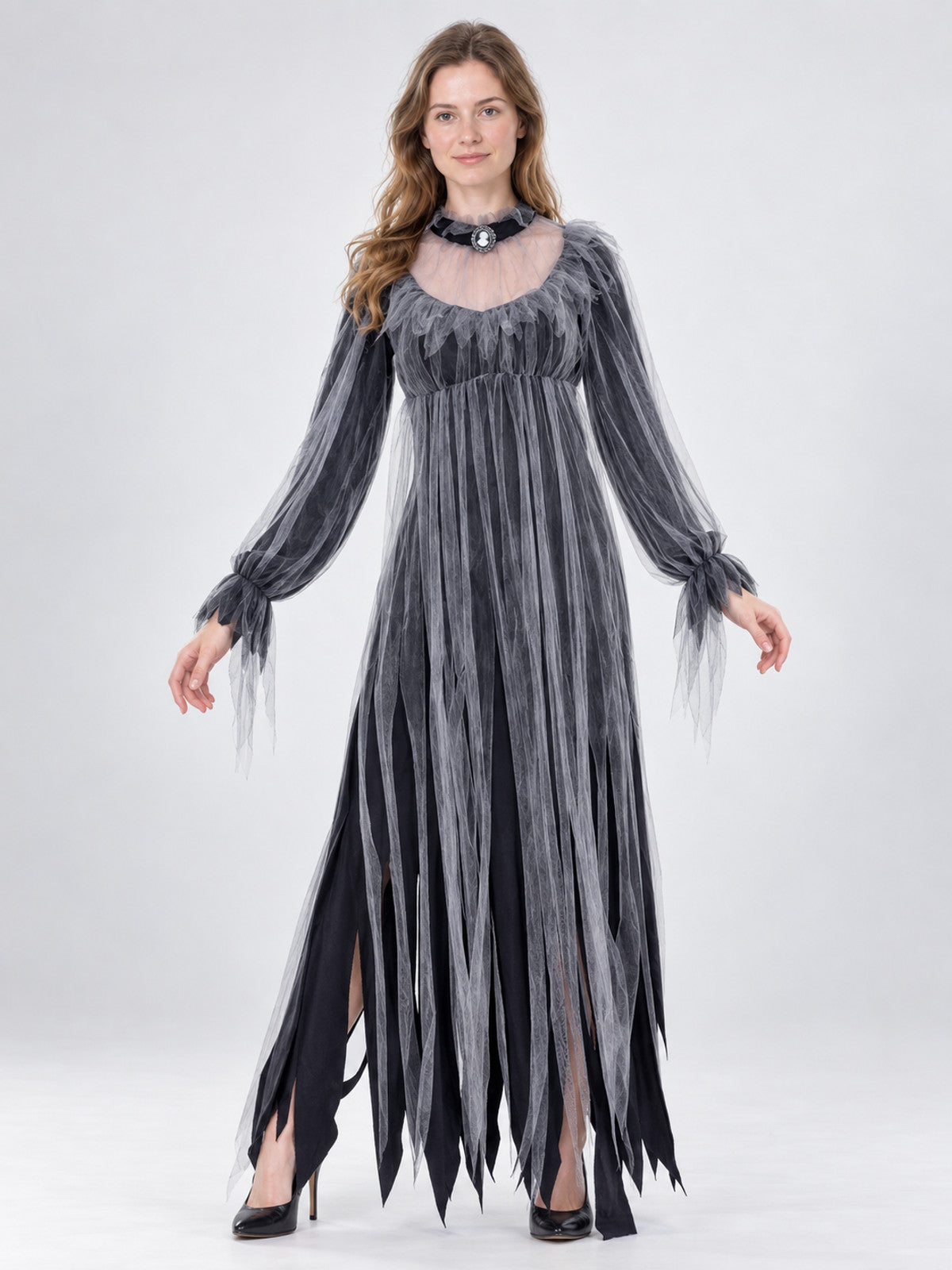 Ghost Bride Costume with Choker