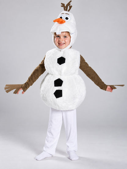 Kids' Snowman Carnival Costume with Headpiece