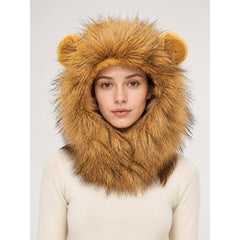 Halloween Carnival Lion Mane Headwear