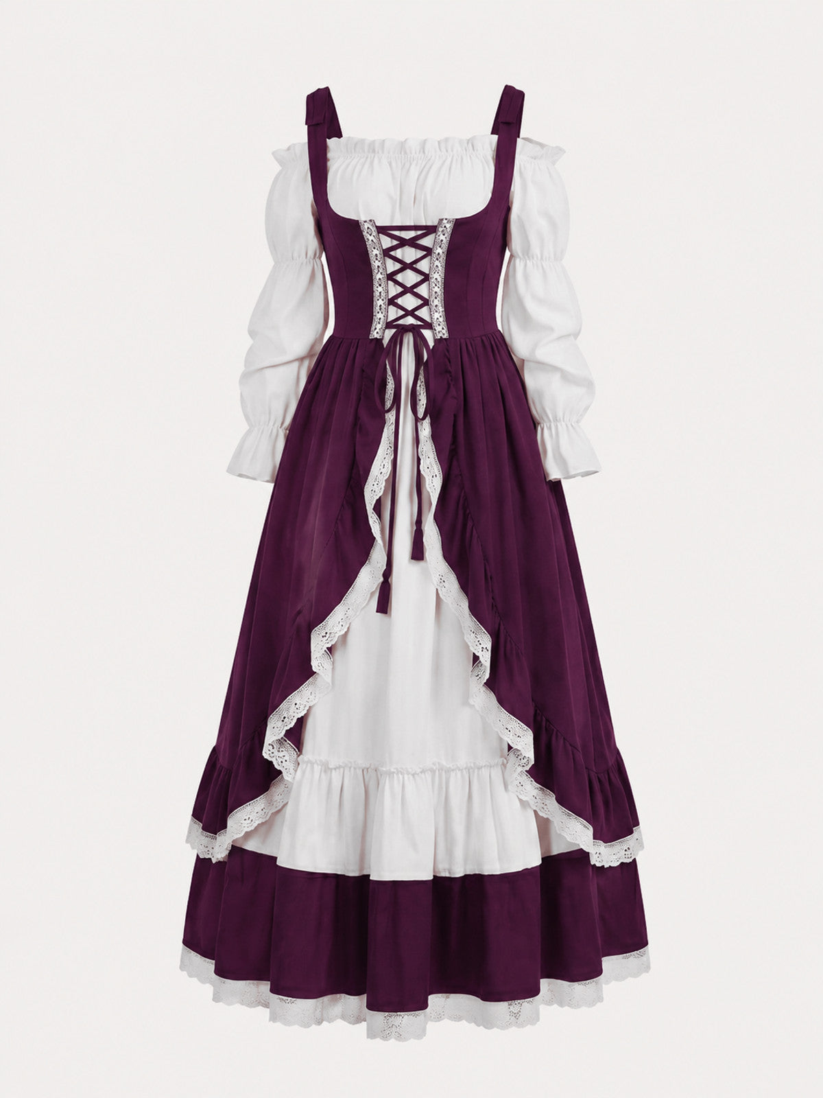 Victorian Dress with Corset Lacing main product view
