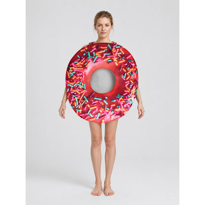 Donut Carnival Costume with Colorful Sprinkles on-model view