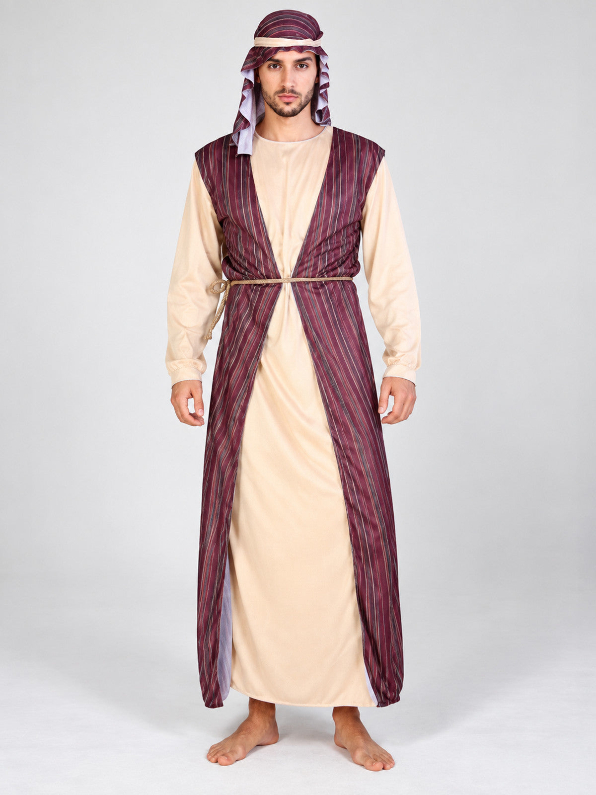 Arabic Carnival Costume with Headpiece and Belt
