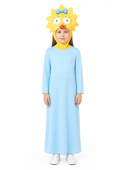 Maggie Simpson Cosplay Costume with Headpiece main product view