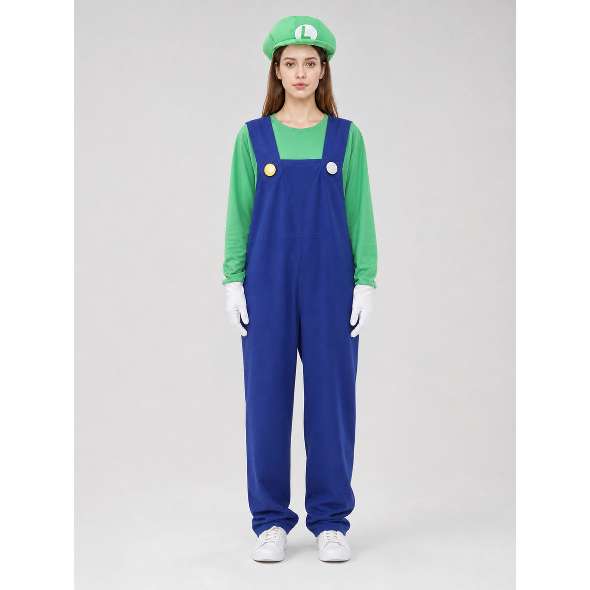 Green Cap Character Carnival Costume