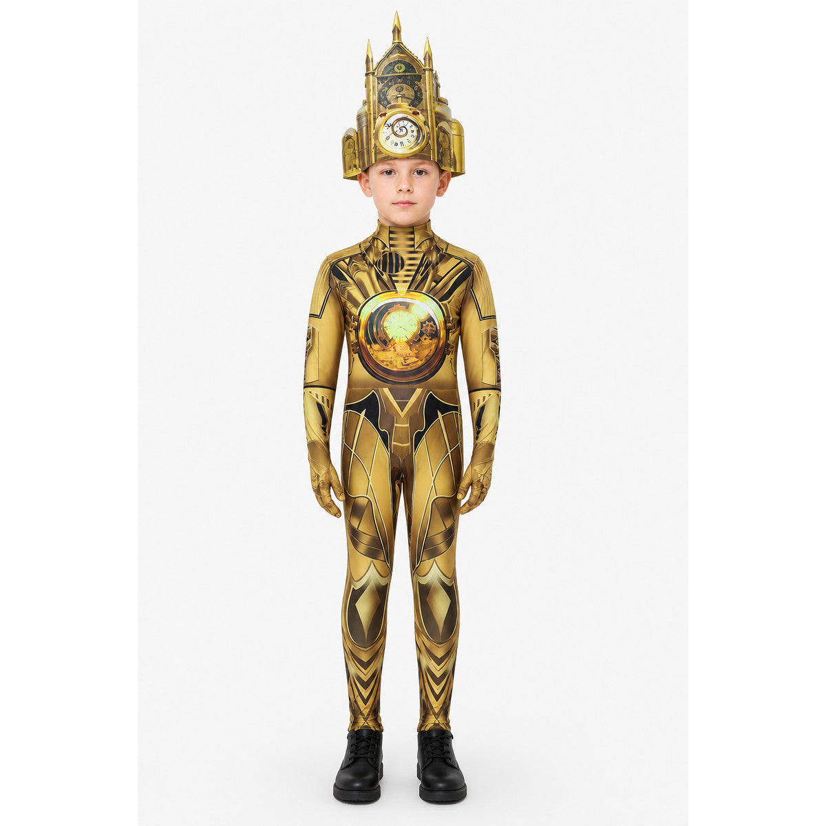 Black-and-Gold TV Man Jumpsuit from Skibidi Toilet main product view