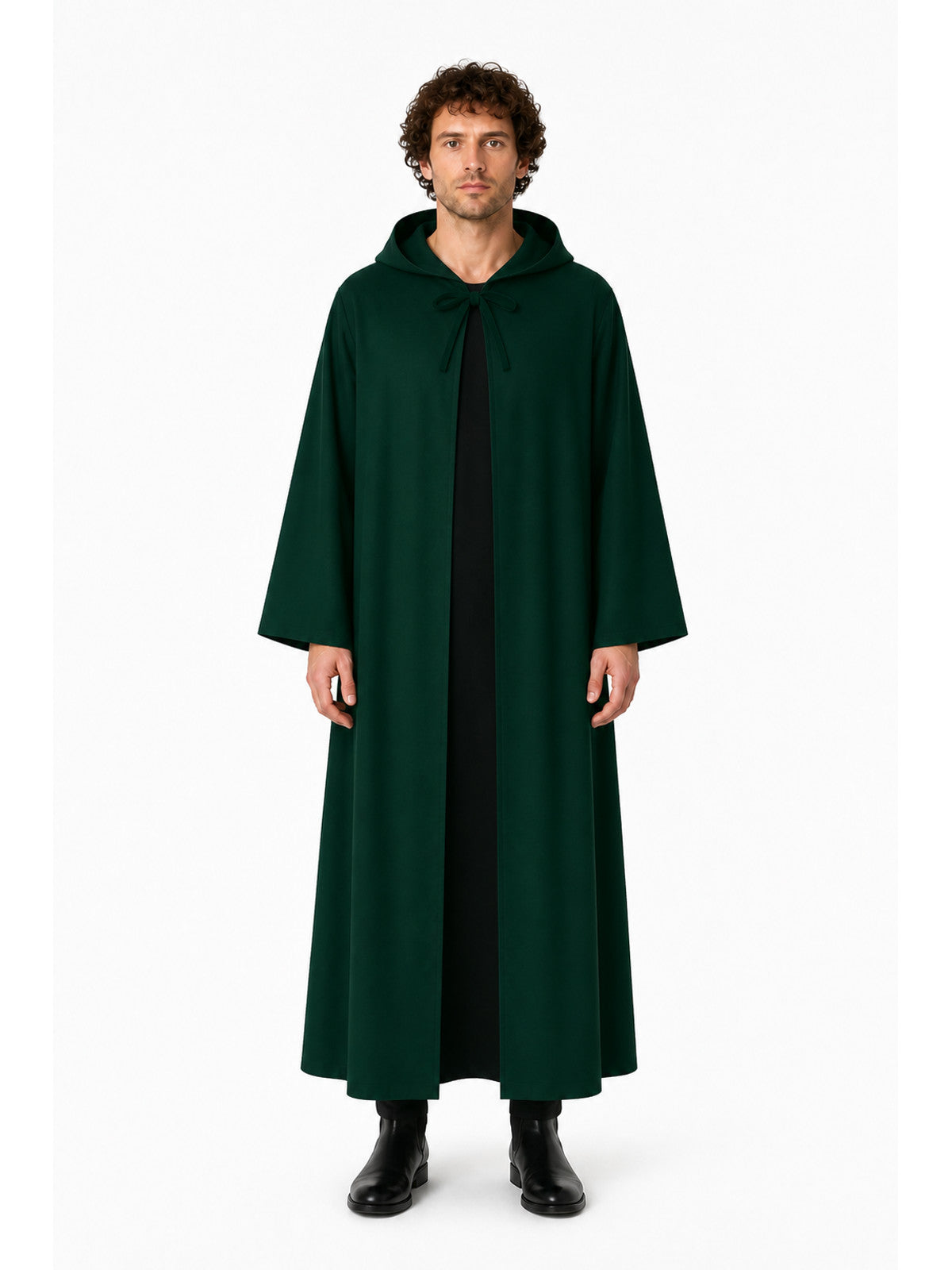 Green Hooded Cloak for Star Wars Cosplay main product view