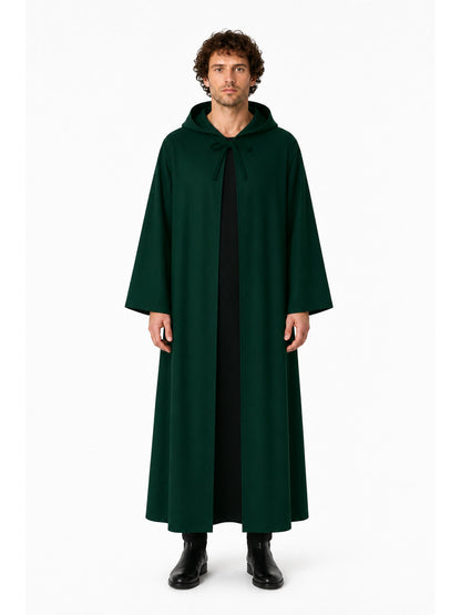Green Hooded Cloak for Star Wars Cosplay main product view