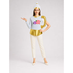 Theatrical Costume with Hat for Stage and Party