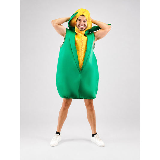 Corn Costume for Halloween and Themed Parties on-model view