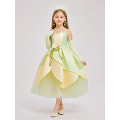 Light Green Princess Costume for Halloween