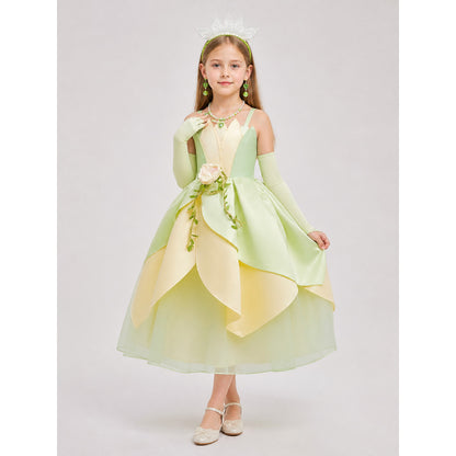 Light Green Princess Costume for Halloween