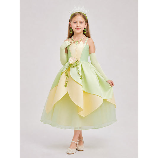 Light Green Princess Costume for Halloween main product view
