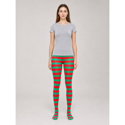 Striped tights for costumes, 3 color options