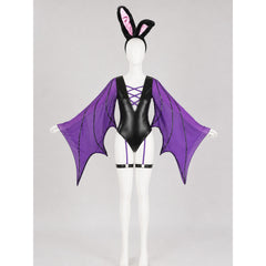 Bat Costume Cosplay — Black and Purple