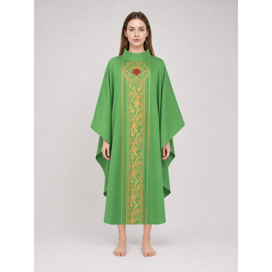 Cosplay Robe Costume with Gold Accents