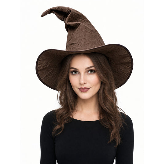 Carnival Witch Hat with Wide Brim