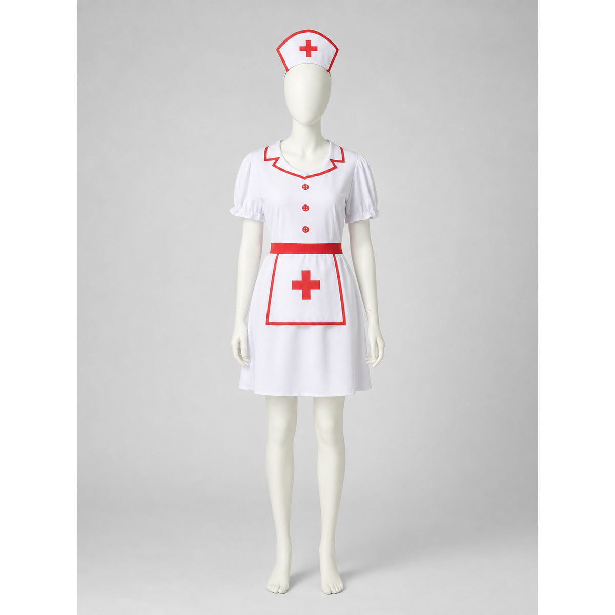 Medical Costume with Dress and Cap