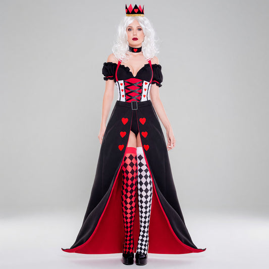Costume Set: Medieval Dress with Crown