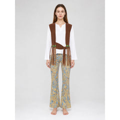 Stage Costume with Vest, Fringe, and Pants