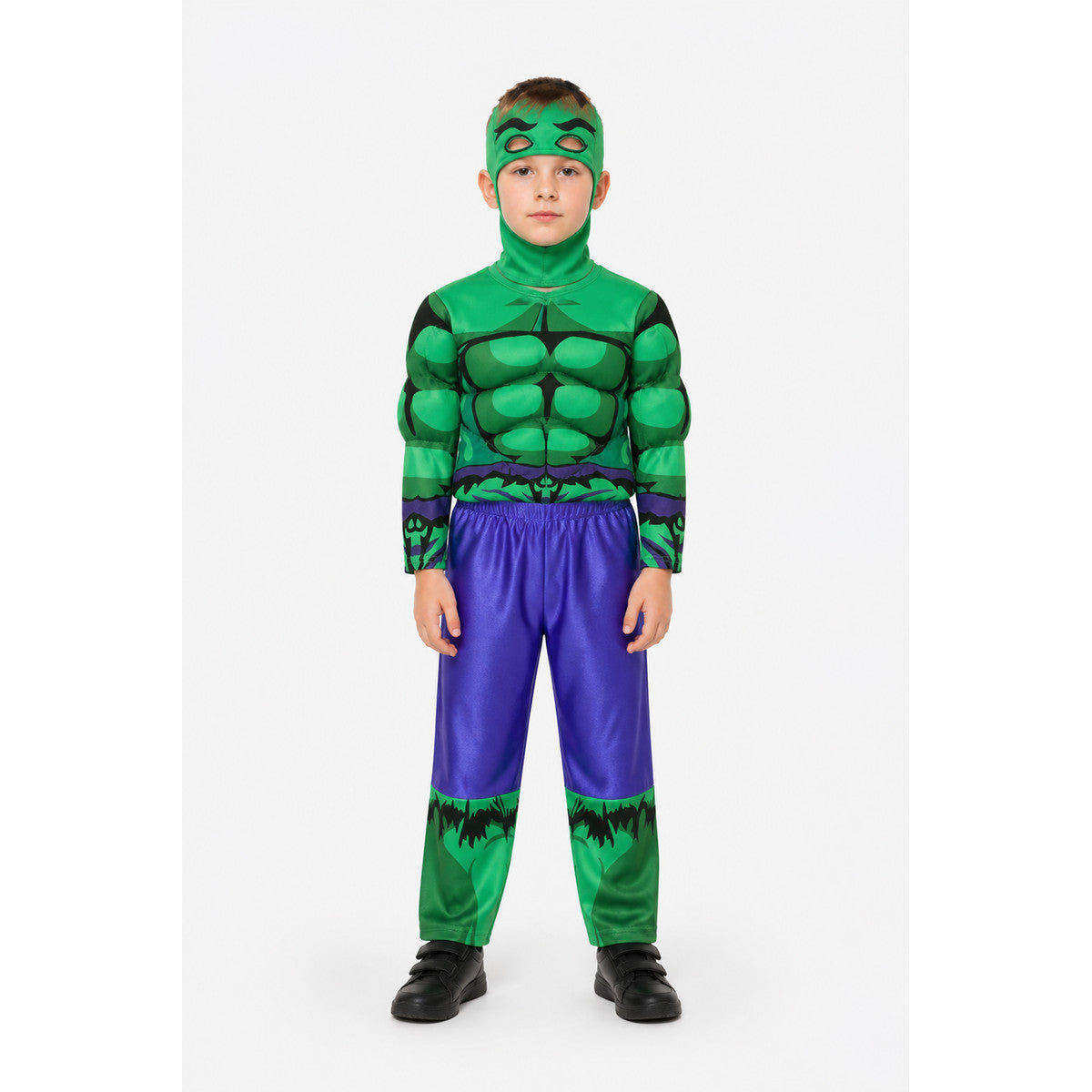 Hulk Costume with Mask and Sculpted Muscles main product view