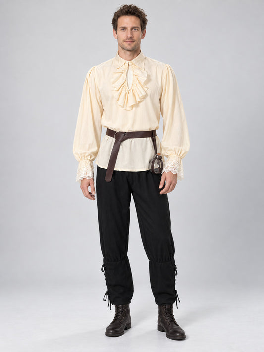 Medieval-Style Costume: Shirt, Pants, Belt
