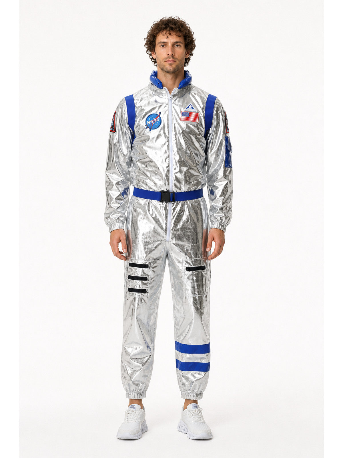 Astronaut Jumpsuit with NASA Patches for Stage Performances