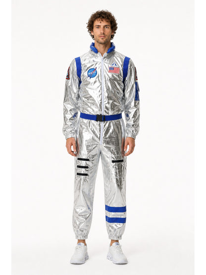 Astronaut Jumpsuit with NASA Patches for Stage Performances