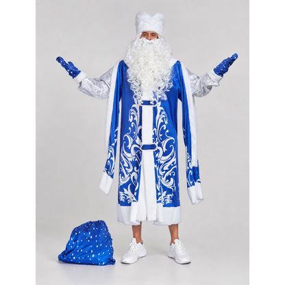 Santa Claus Costume with White Trim