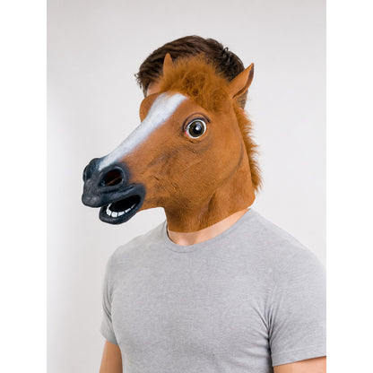 Halloween Horse-Head Carnival Headpiece main product view