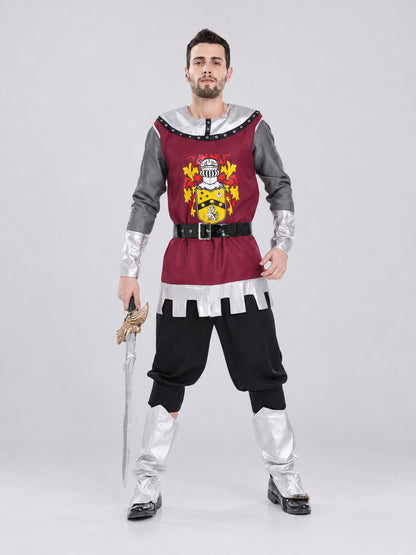 Medieval Knight Costume on-model view