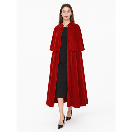 Red Vampire Halloween Costume Cape