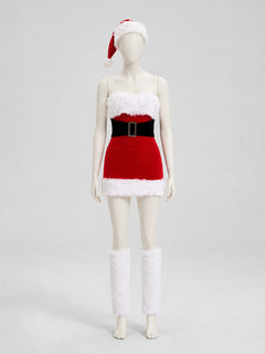 Santa Claus Christmas Costume with Dress
