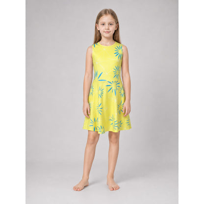 Inside Out 2 Pattern Cosplay Dress