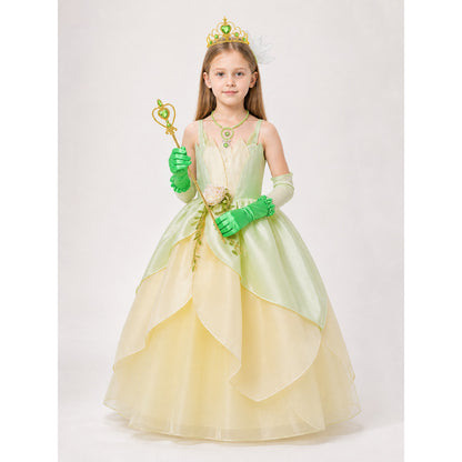 Green Princess Costume for Cosplay