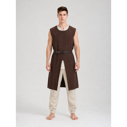 Coffee Sleeveless Tunic